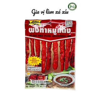Bột xá xíu lobo - gói gia vị xá xíu thái lan lobo