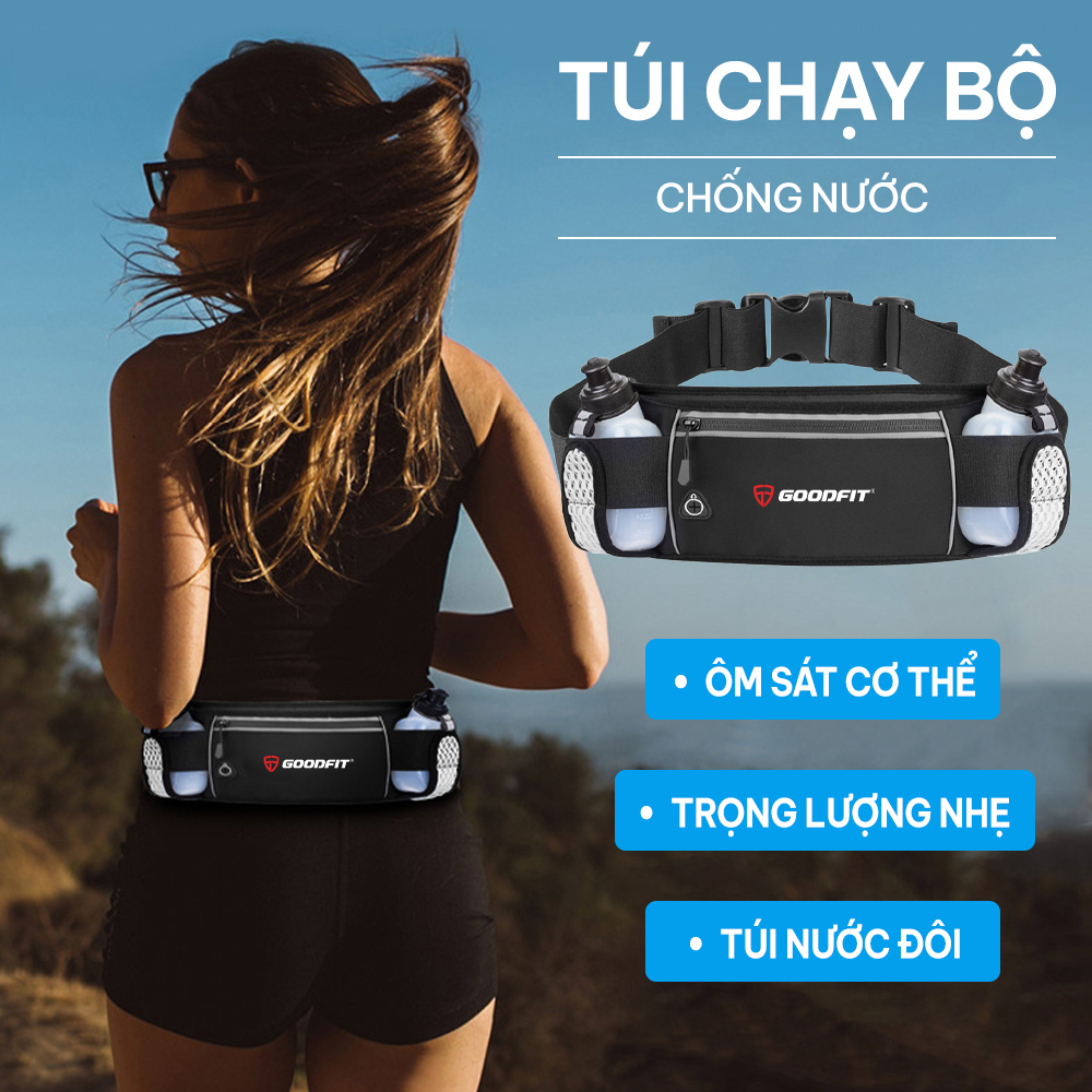 Túi đeo chạy bộ 2 ngăn đựng nước GoodFit GF120RB