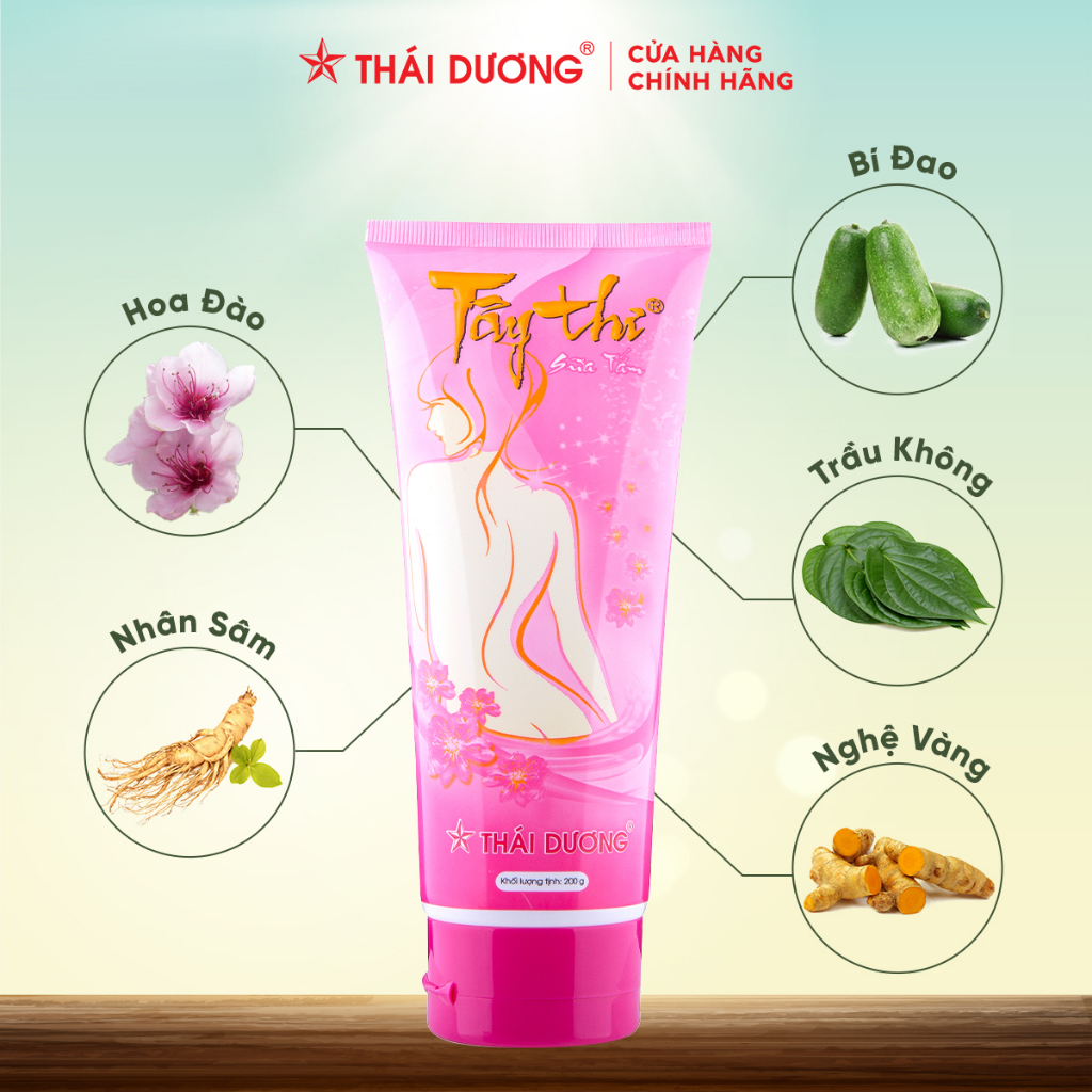 Sữa tắm Tây Thi giúp làm sạch da 200ml, 500ml - Sao Thái Dương