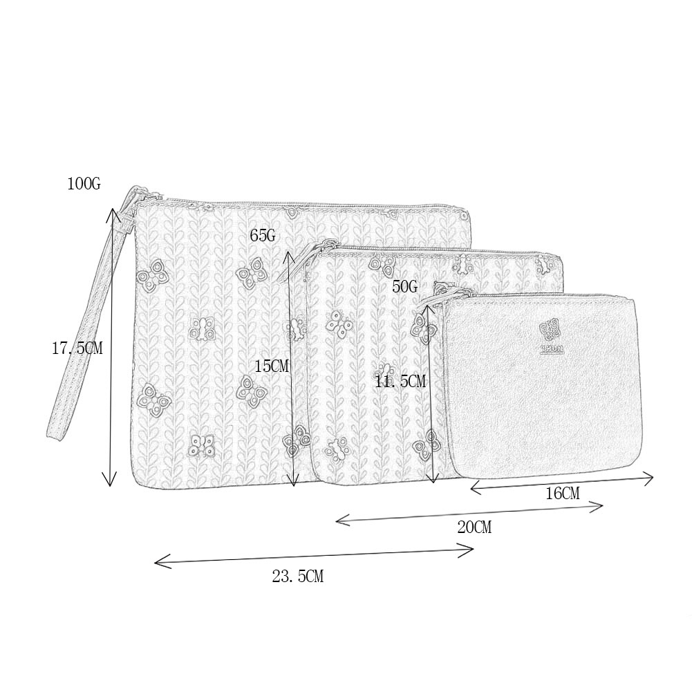 Ví cầm tay AFKOMST thời trang đơn giản thiết thực 2023 mới dành cho nữ