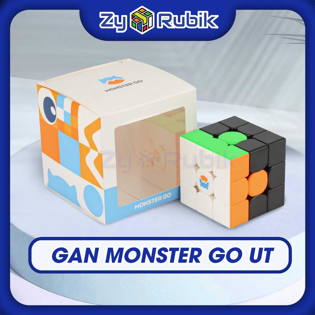 Rubik Gan - Monster Go UT Stickerless - Đồ Chơi Rubik Biến Thể 3 Tầng - Zyo Rubik