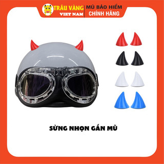 Sừng gắn mũ bảo hiểm cực xinh, độc lạ