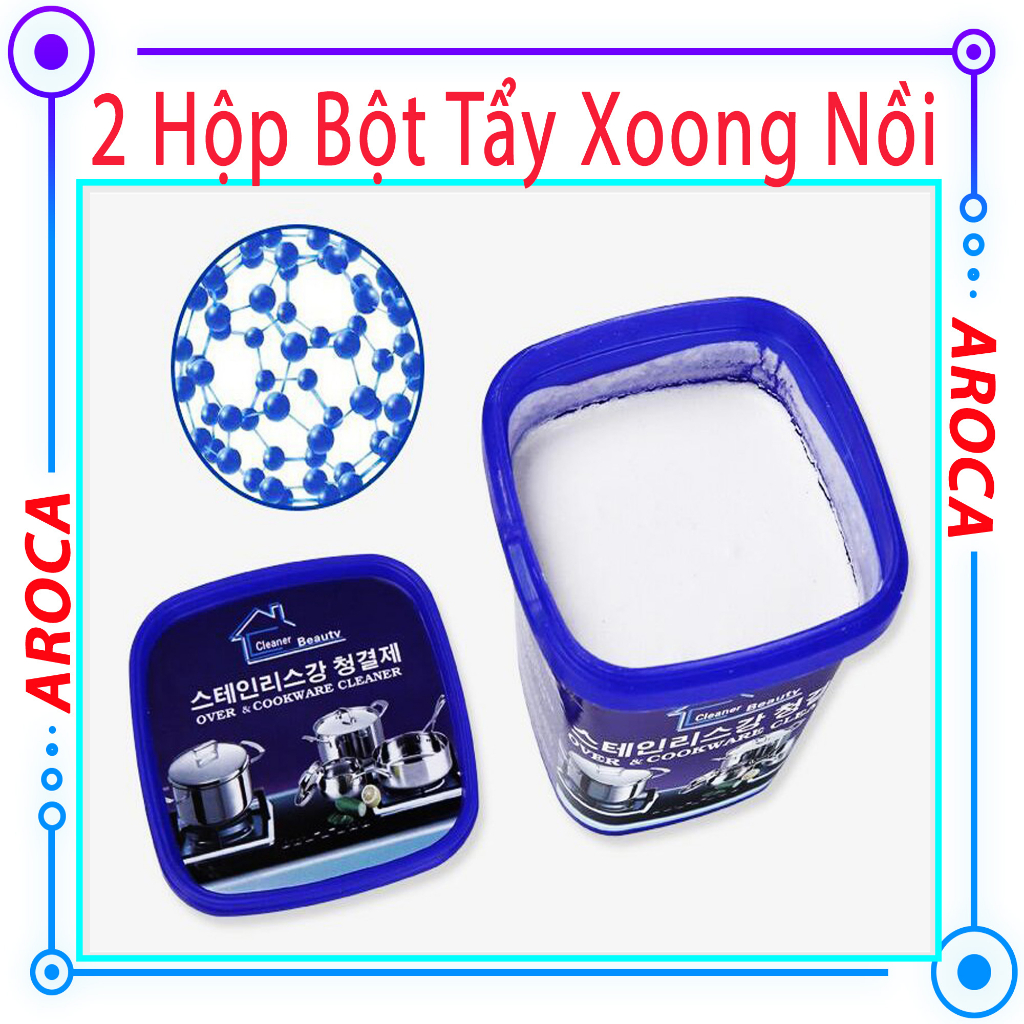Kem tẩy xoong nồi Nhà Bếp, Nhà Vệ Sinh, Gạch Men, Đồ Gia Dụng - Tẩy Trắng Xoong, Nồi, Vòi Rửa - KOREA