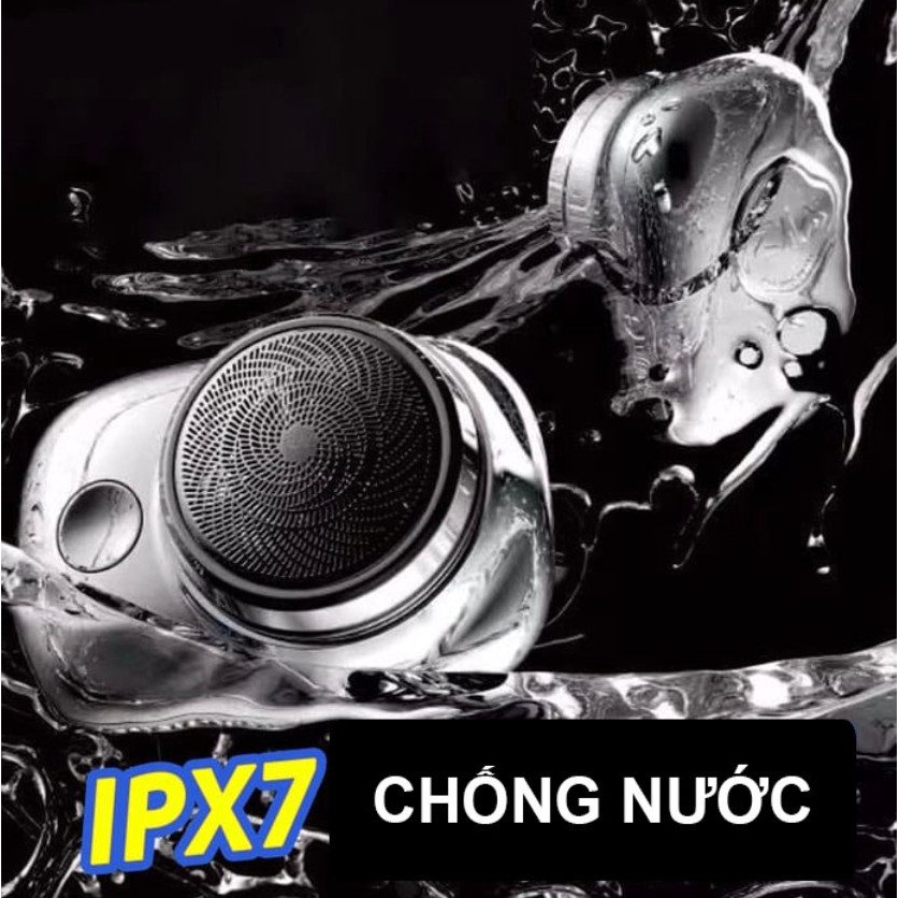 Máy Cạo Râu, 6 Lưỡi Dao Tự Mài, Máy Mini Bản Nâng Cấp 2023, Sạc Pin, Nhỏ Gọn, Chống Thấm Nước - Cao Cấp IPX7 - Tiện Dụng