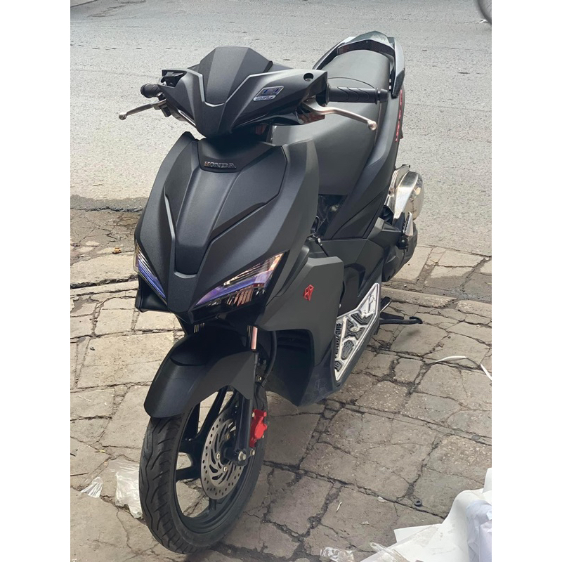 Decal màu đen mờ cao cấp, Decal dán xe máy ô tô