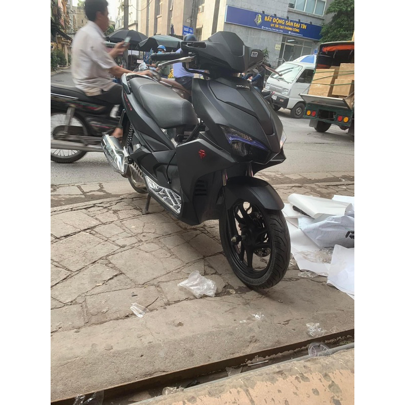 Decal màu đen mờ cao cấp, Decal dán xe máy ô tô