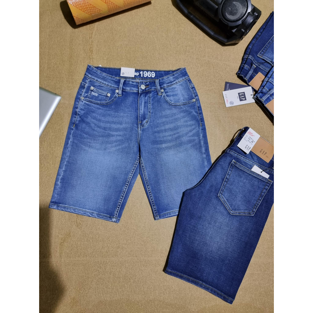 Quần short jean nam ống đứng VNXK - Quần short jean nam ống suông- Quần jean nam - Quần jean VNXK - Quần short nam