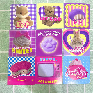 PACK MIX NOTE VÀ STICKER XINH (ĐỌC KĨ MÔ TẢ)