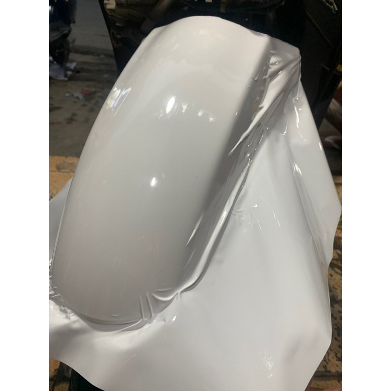 Decal màu trắng sứ cao cấp, Decal dán xe máy, ô tô
