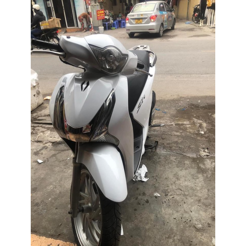Decal màu trắng sứ cao cấp, Decal dán xe máy, ô tô