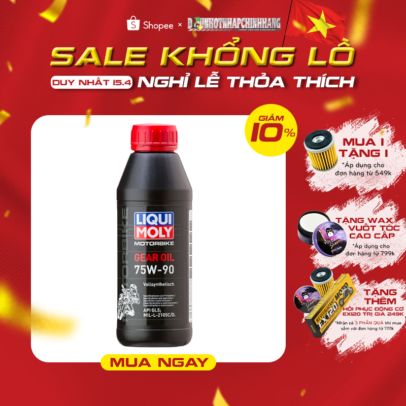 Nhớt Hộp Số Xe Tay Ga (Nhớt Lap) Liqui Moly Gear Oil 75W90