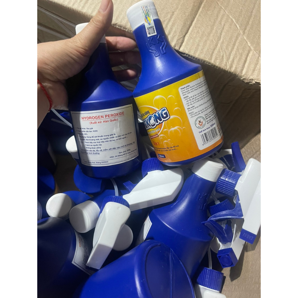 Siêu tẩy đa năng Kingkong(1 cặp 2 chai 500ml)-có tem chống giả