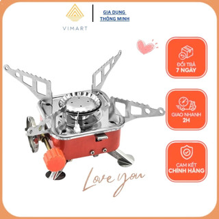 Bếp ga mini mang đi du lịch xếp gọn - bếp ga picnic dùng bình ga thường