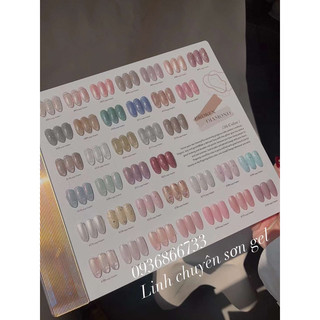 Set sơn gel nhũ 36 màu