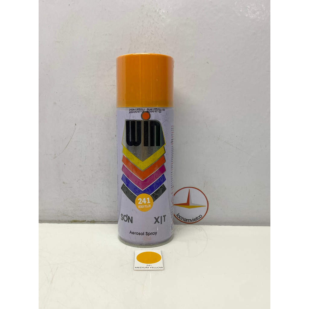 Sơn xịt WIN 241 màu vàng