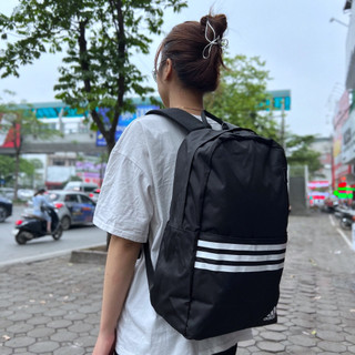 BALO ADIDAS 3 STRIPES BACKPACK - ĐI HỌC ĐI CHƠI THỂ THAO đều phù hợp (ẢNH THẬT)