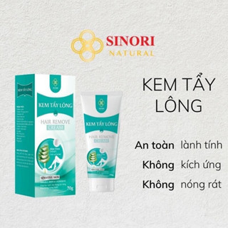 Kem Tẩy Lông Chiết Xuất Lô Hội SIONRI, Sạch Lông Vùng Kín Bikini Chân Tay Nách Bụng Ngực Triệt Lông Trong 5 Phút