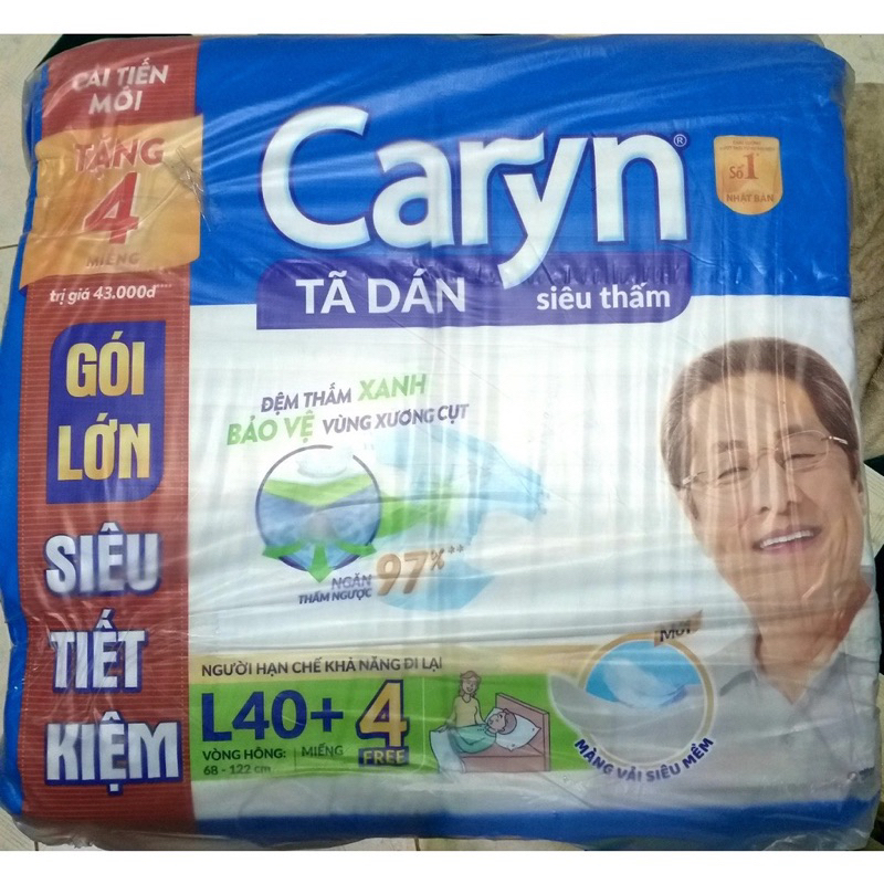 TÃ DÁN CARYN L40/ M40 cho người hạn chế khả năng đi lại