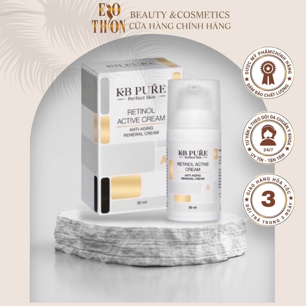 KB PURE RETINOL Active cream Kem Chống lão hoá mờ nám xoá mụn thâm nhăn