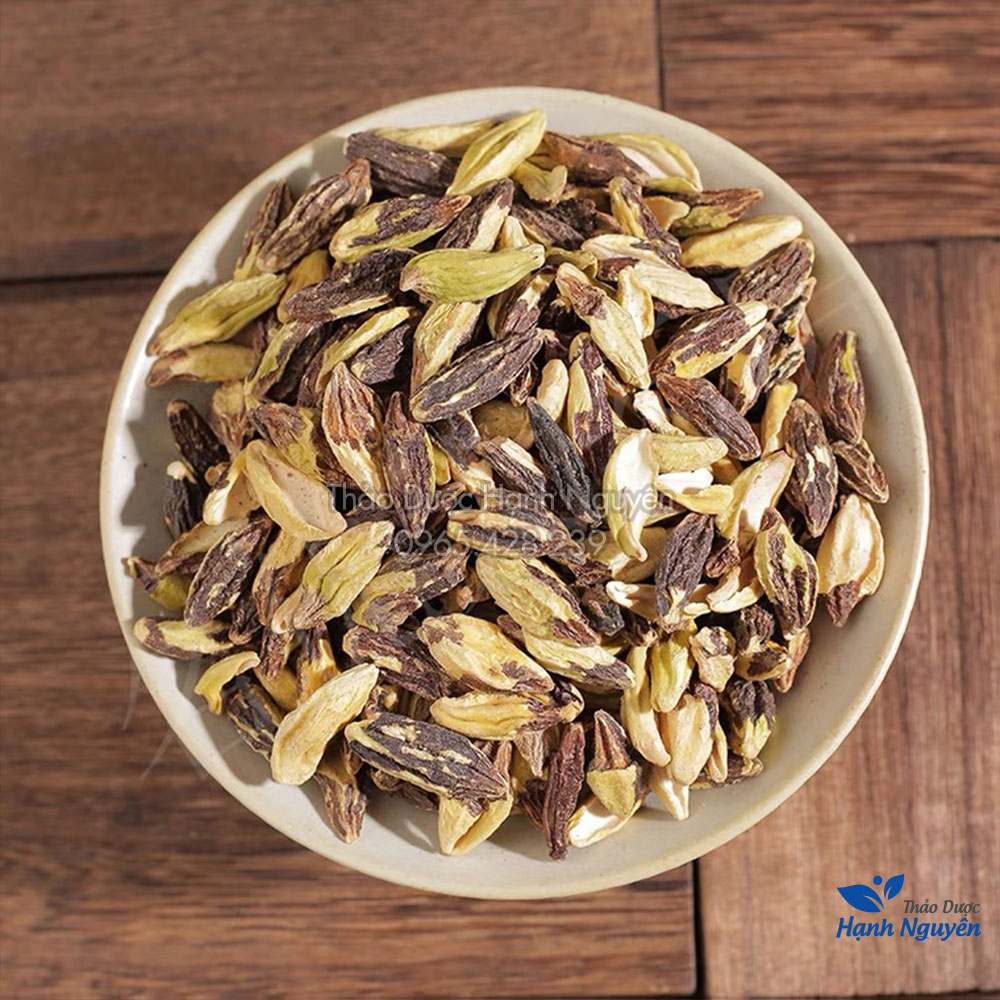 Hạt sử quân tử khô 500g (Cây quả giun, quả nấc) - Thảo dược hạnh nguyên
