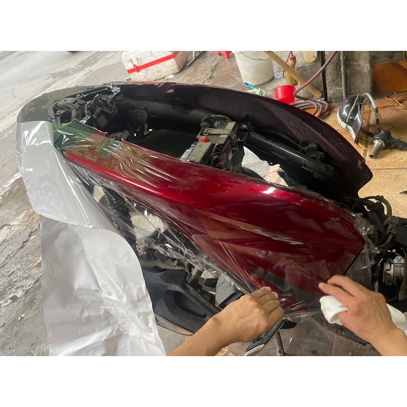 Decal ninong trong suốt cao cấp, Decal keo trong dán xe máy ô tô