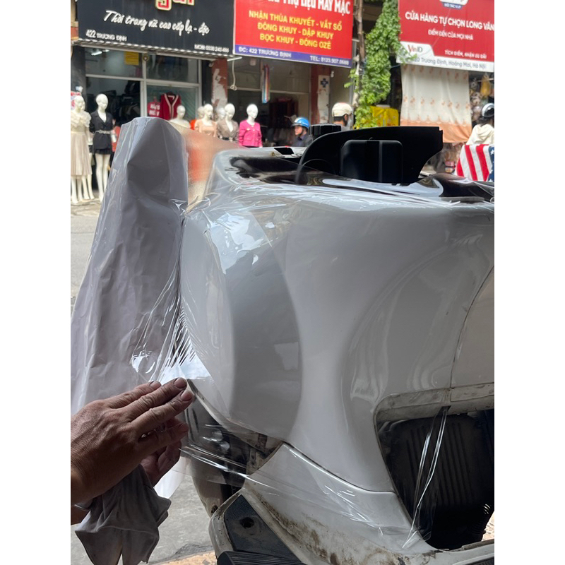 Decal ninong trong suốt cao cấp, Decal keo trong dán xe máy ô tô