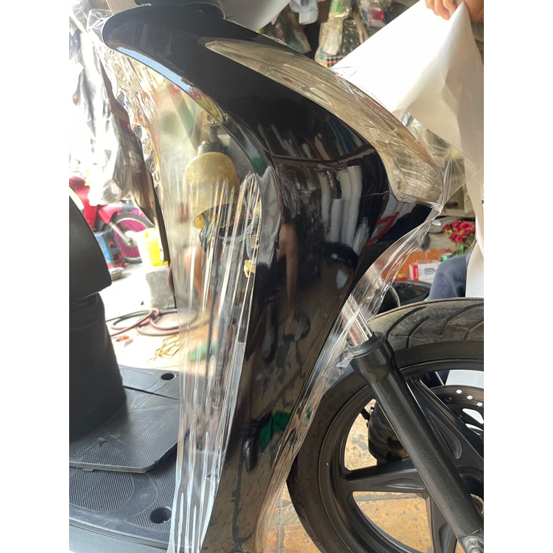 Decal ninong trong suốt cao cấp, Decal keo trong dán xe máy ô tô