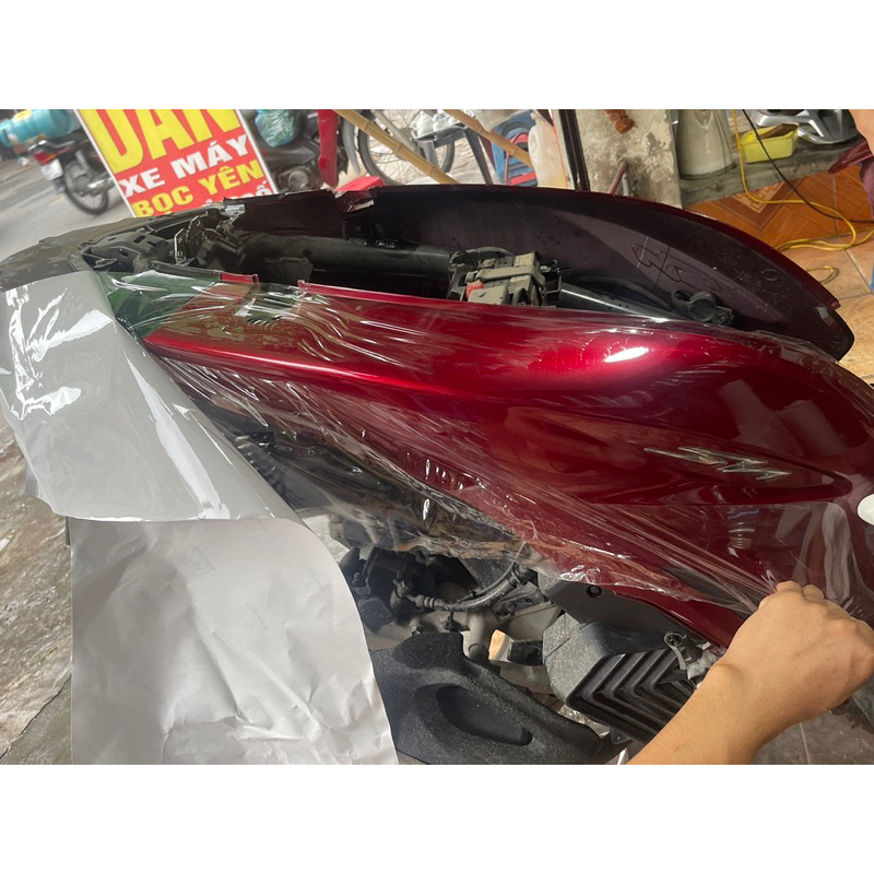 Decal ninong trong suốt cao cấp, Decal keo trong dán xe máy ô tô