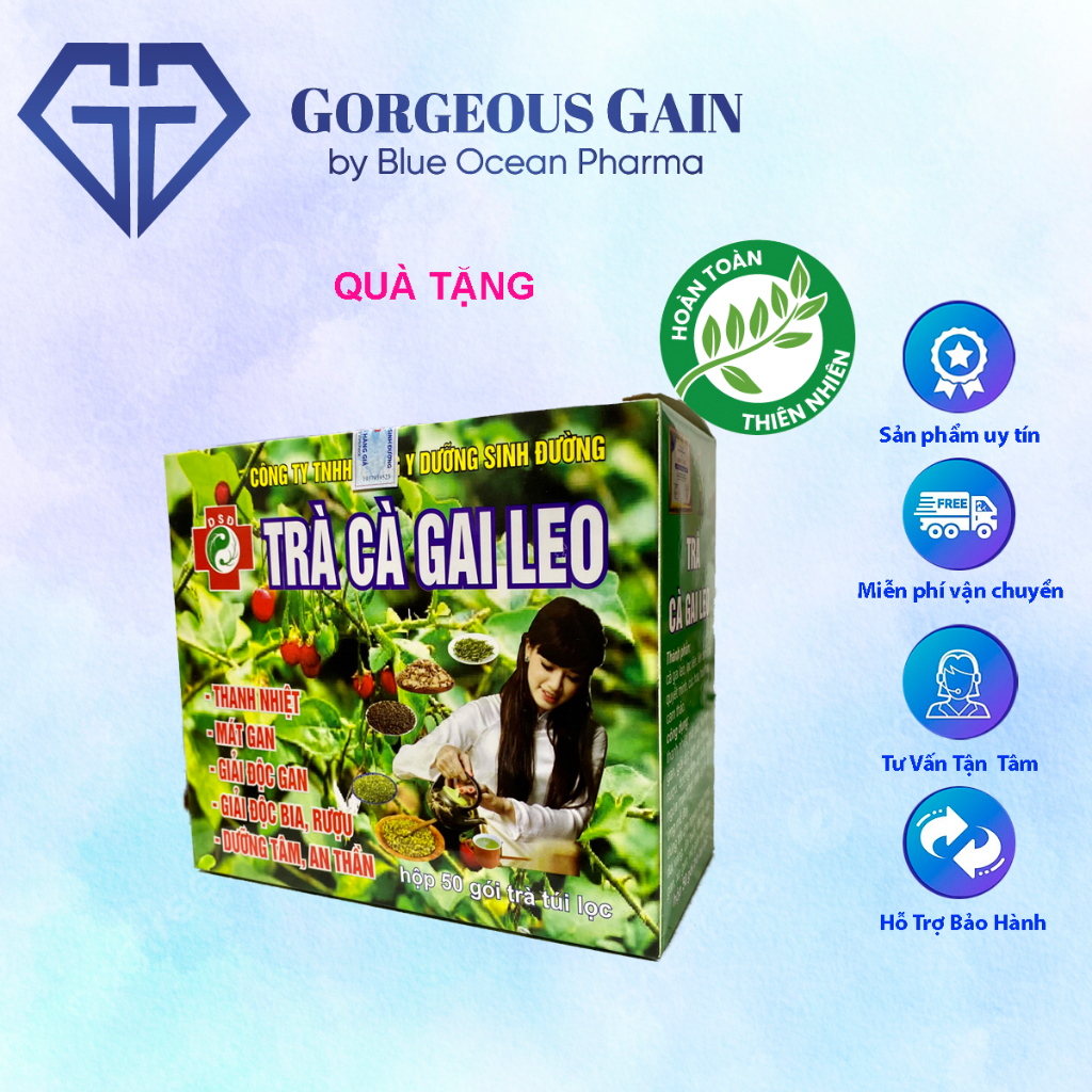 Trà Cà Gai Leo Đông Y Dưỡng Sinh Đường