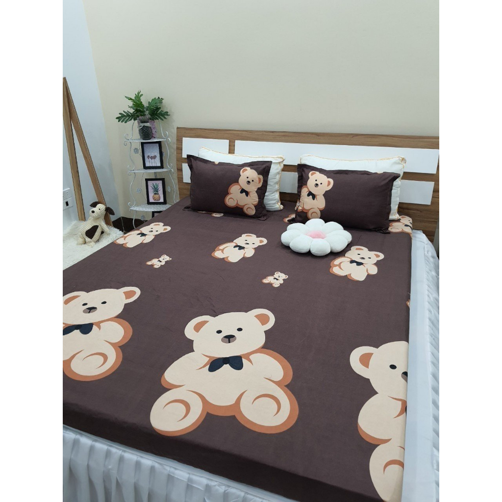 Ga chống thấm cotton NGUYỆT ÁNH BEDDING kháng khuẩn nằm trực tiếp cho bé không nóng bí - chat chọn mẫu