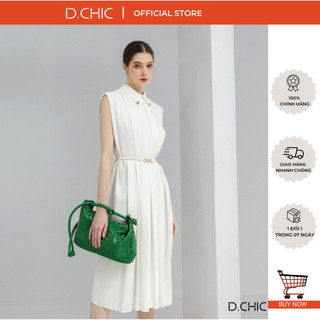 Váy cộc tay xếp ly eo thắt đai d.chic ms: 2813264