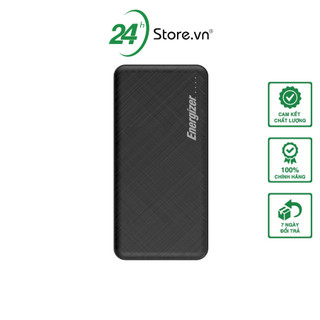 Sạc dự phòng Energizer 10,000mAh /3.7V Li-Polymer - UE10053BK màu đen
