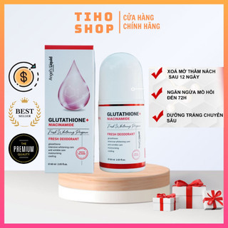 Lăn Khử Mùi, Dưỡng Trắng, Giảm Thâm Angel's Liquid Glutathione Fresh-Up Whitening Magic Deo Stick 60ml