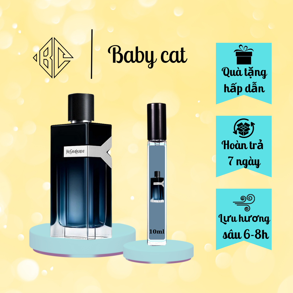Mẫu Thử Nước Hoa Nam Chính hãng YSL Y EDP Dạng Chiết 10ml