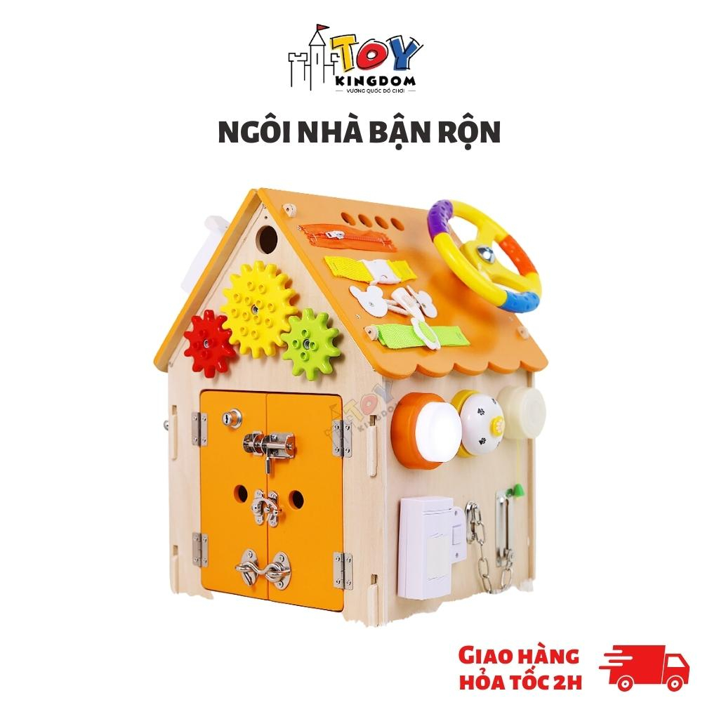 Ngôi Nhà Bận Rộn Montesorries Cỡ Lớn Dành Cho Sự Phát Triển của Trẻ Woa Toys