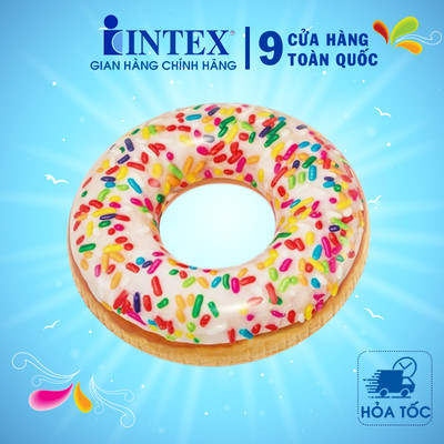 Phao tròn bánh quy 99cm INTEX 56263