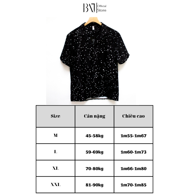 Áo mi ngắn tay hoạ tiết Jabasi mã 202 thời trang chất liệu cotton mặc thoáng mát