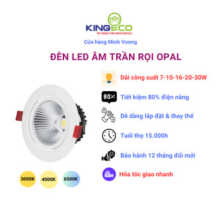 Đèn âm trần rọi spotlight Kingled OPAL