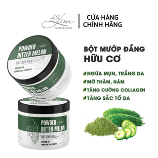 Bột khổ qua giúp trăng da ngừa mụn thu nhổ lỗ chân lông - Bột Khổ Qua Lim amida_store
