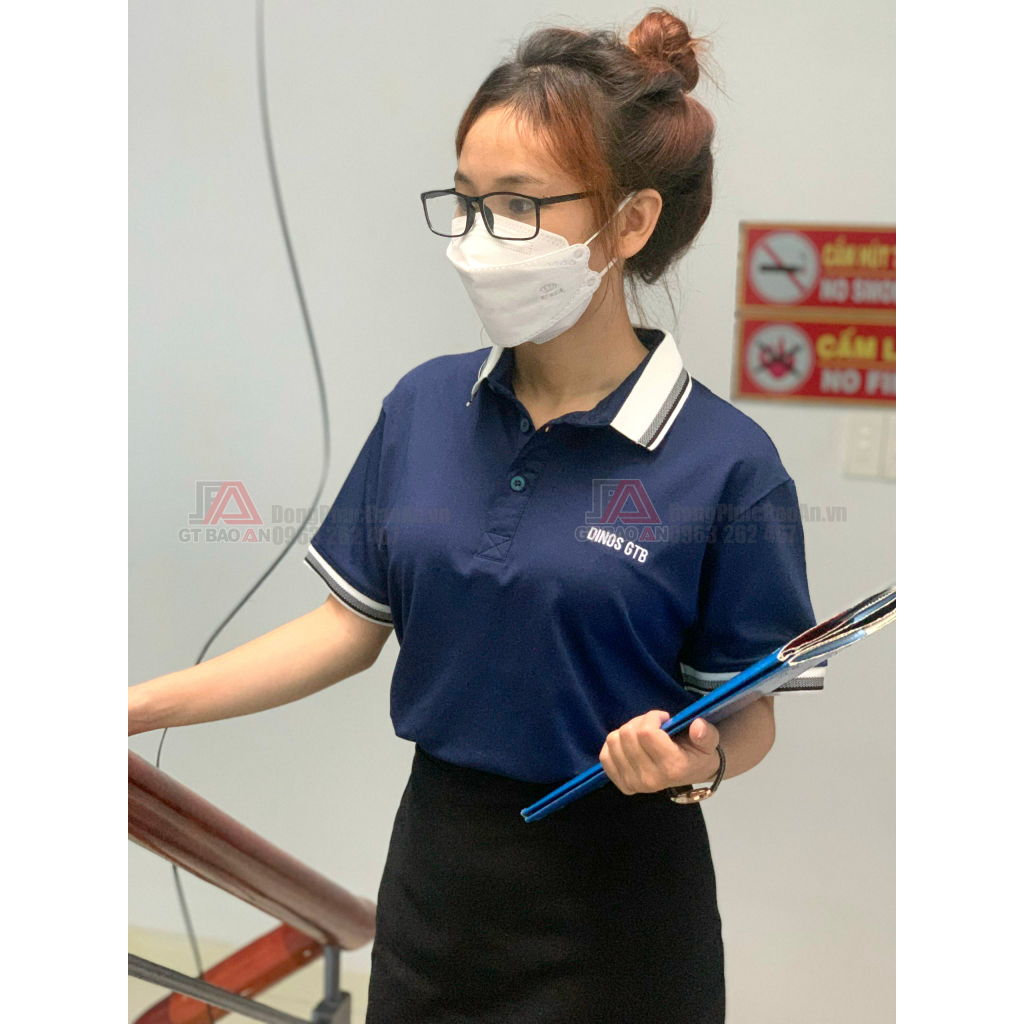 Áo thun nữ cổ bẻ tay ngắn nhiều màu vải Poly Thái cao cấp co giãn 4 chiều, áo thun polo đồng phục công sở, giáo viên