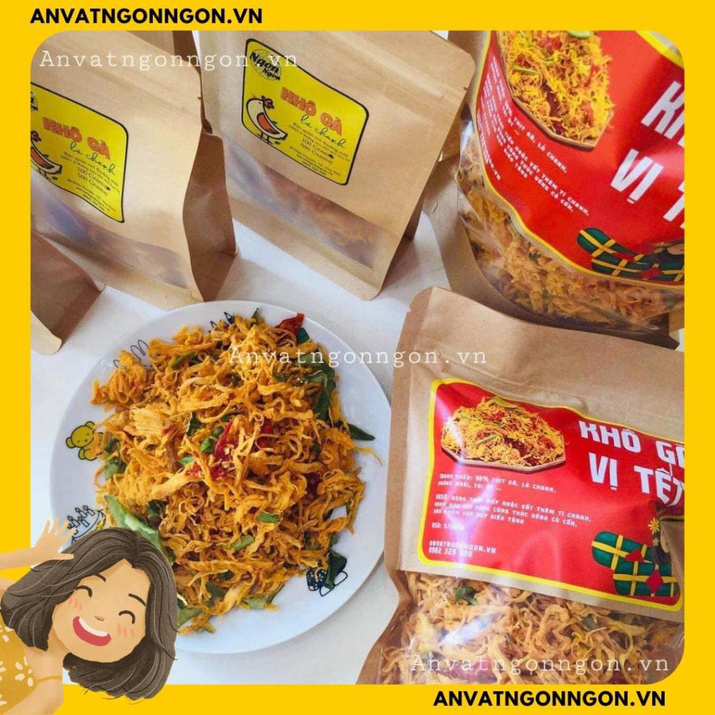 KHÔ GÀ LÁ CHANH LOẠI 1