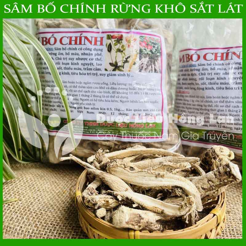 SÂM BỐ CHÍNH khô sắt lát đóng gói 500g - Hàng Công Ty loại 1