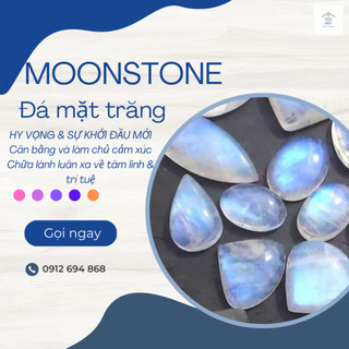 Lọ đá mặt trăng Moonstone