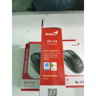 Chuột quang có dây Genius DX-110 (Màu đen)