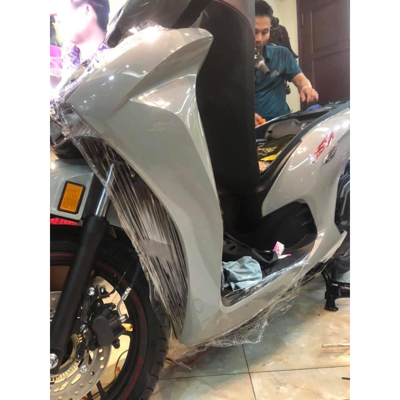 Decal ninong trong suốt siêu bóng cao cấp, Decal keo trong dán xe máy