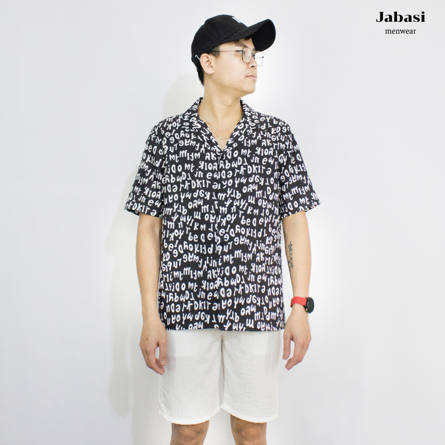 Sơ mi nam ngắn tay Jabasi mã 204, form regular, chất liệu cotton mặc thoáng mát
