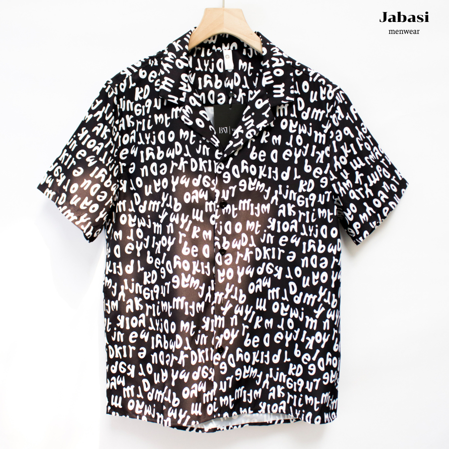 Sơ mi nam ngắn tay Jabasi mã 204, form regular, chất liệu cotton mặc thoáng mát