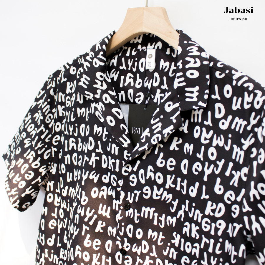 Sơ mi nam ngắn tay Jabasi mã 204, form regular, chất liệu cotton mặc thoáng mát