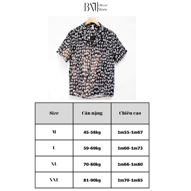 Sơ mi nam ngắn tay Jabasi mã 204, form regular, chất liệu cotton mặc thoáng mát