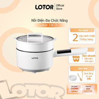 [Chính hãng] Nồi Lẩu Điện Chảo Điện Lotor 19CD Thông Minh Dung Tích 2.5L Có Công Suất Mạnh 900W Nấu Nướng Siêu Nhanh
